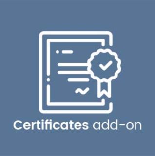 Certificates add-on